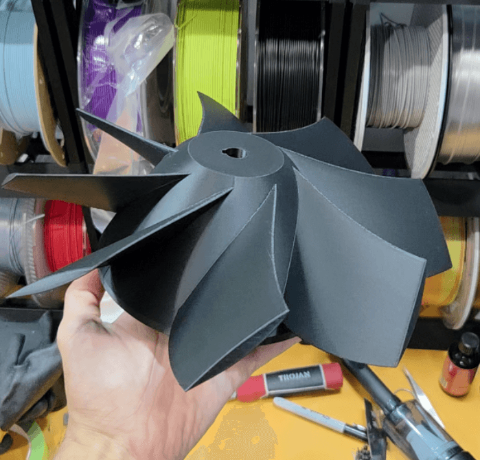 Portfolio: Industrial fan prototype